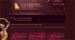 Desktop Screenshot of cap-orientan.fr